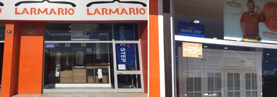 LARMARIO, distribuidor oficial QUICK-STEP en Málaga