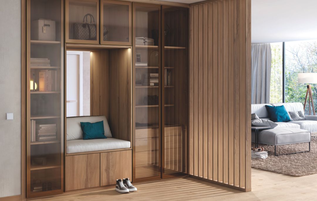 guía sobre cómo forrar un armario empotrado