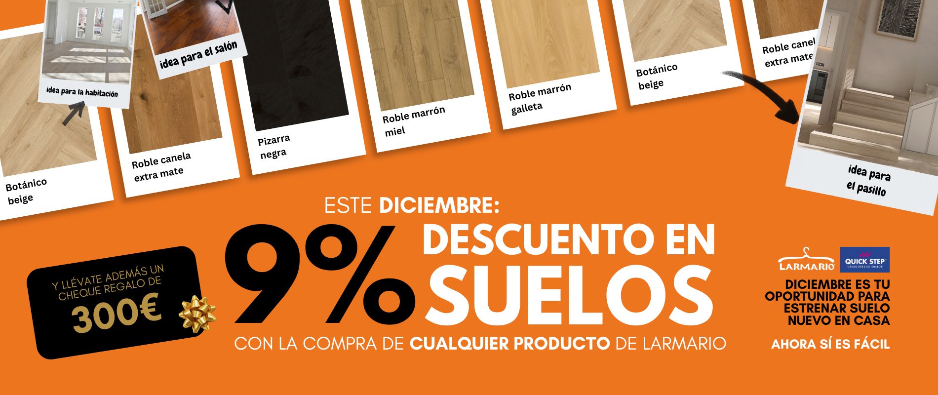 imagen de promo de descuentos en suelos en larmario