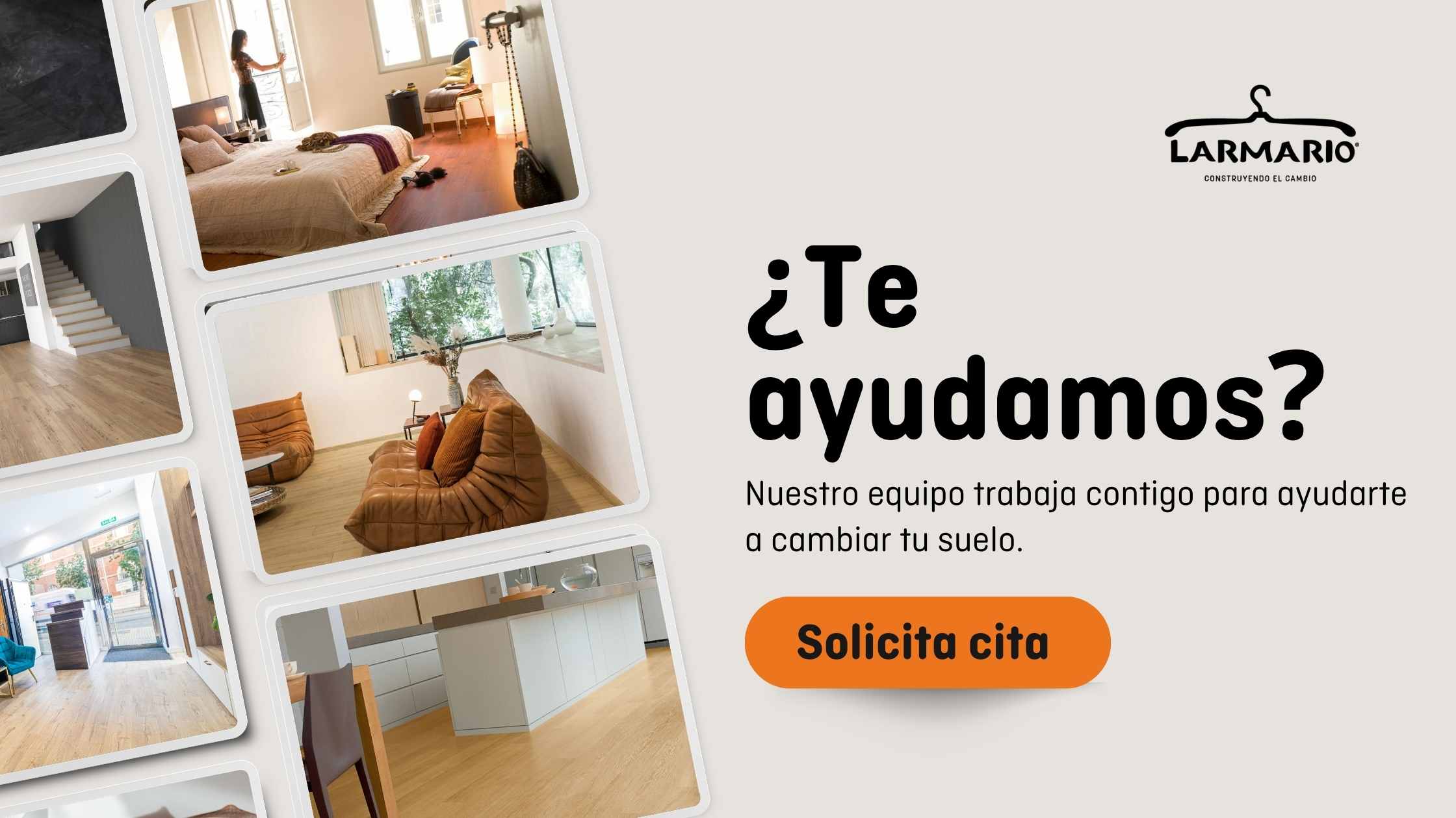 ¿Cómo cambiar el suelo de casa con Larmario? CTA CAMBIAR EL SUELO DE CASA