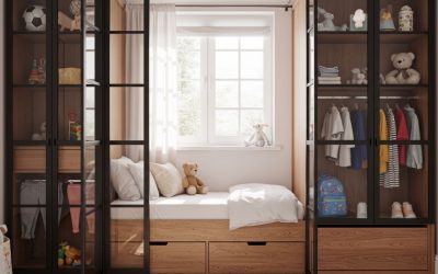 Larmario: 25 años siendo fabricante e instaladores de armarios, vestidores, puertas, suelos y muebles auxiliares Armario a medida dormitorio pequeño integrado con cama y almacenamiento