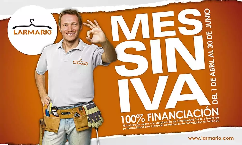 Promoción abril 2017: ¡Mes sin IVA! Promoción abril-junio 2017: ¡Mes sin IVA!