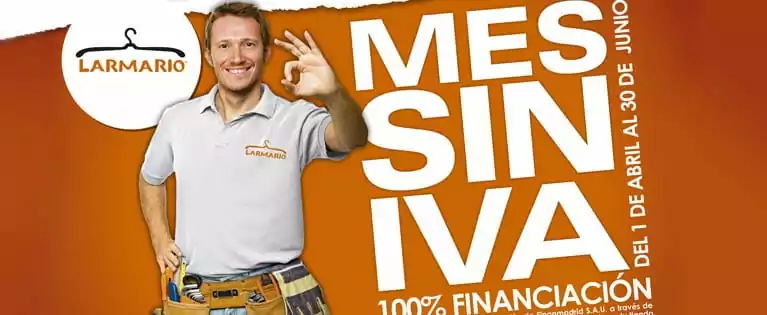 Promoción abril 2017: ¡Mes sin IVA!