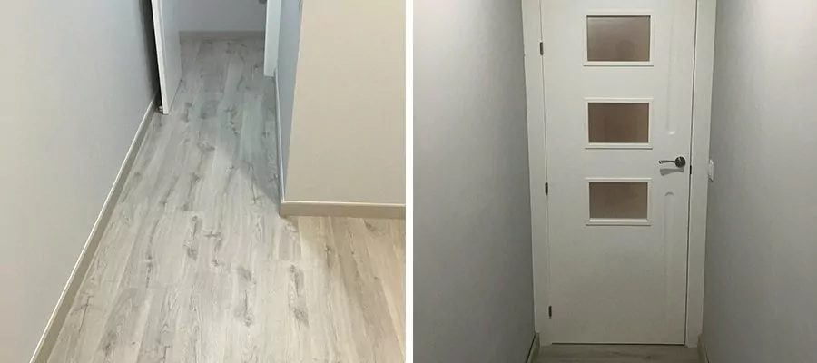 ¿Cómo combinar el suelo y las puertas?