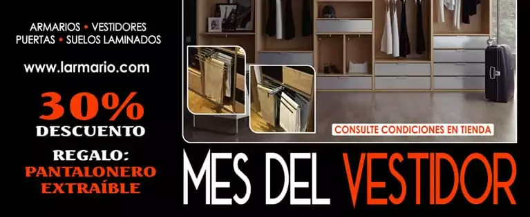 Promoción septiembre 2019: El mes del vestidor en Larmario