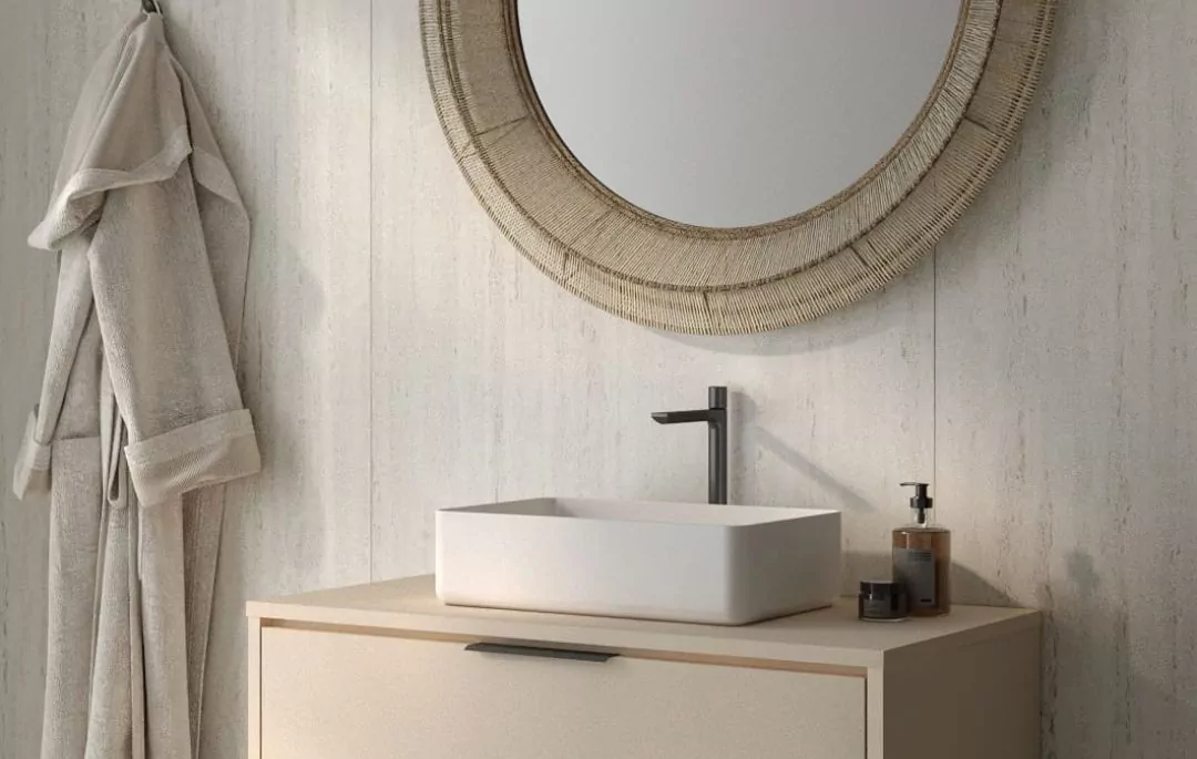 Mejor calidad en muebles personalizados Mejor calidad en muebles personalizados. Aparece un mueble en un baño.