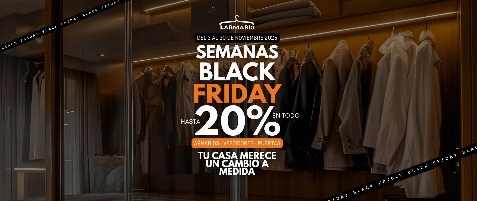imagen de promo de black friday 2025 en larmario
