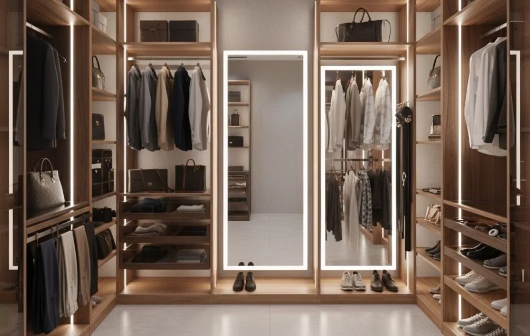 ¿Cuánto cuesta un mueble hecho a medida? Lo que debes saber cuánto cuesta un mueble hecho a medida vestidor abierto con armario personalizado e iluminación led